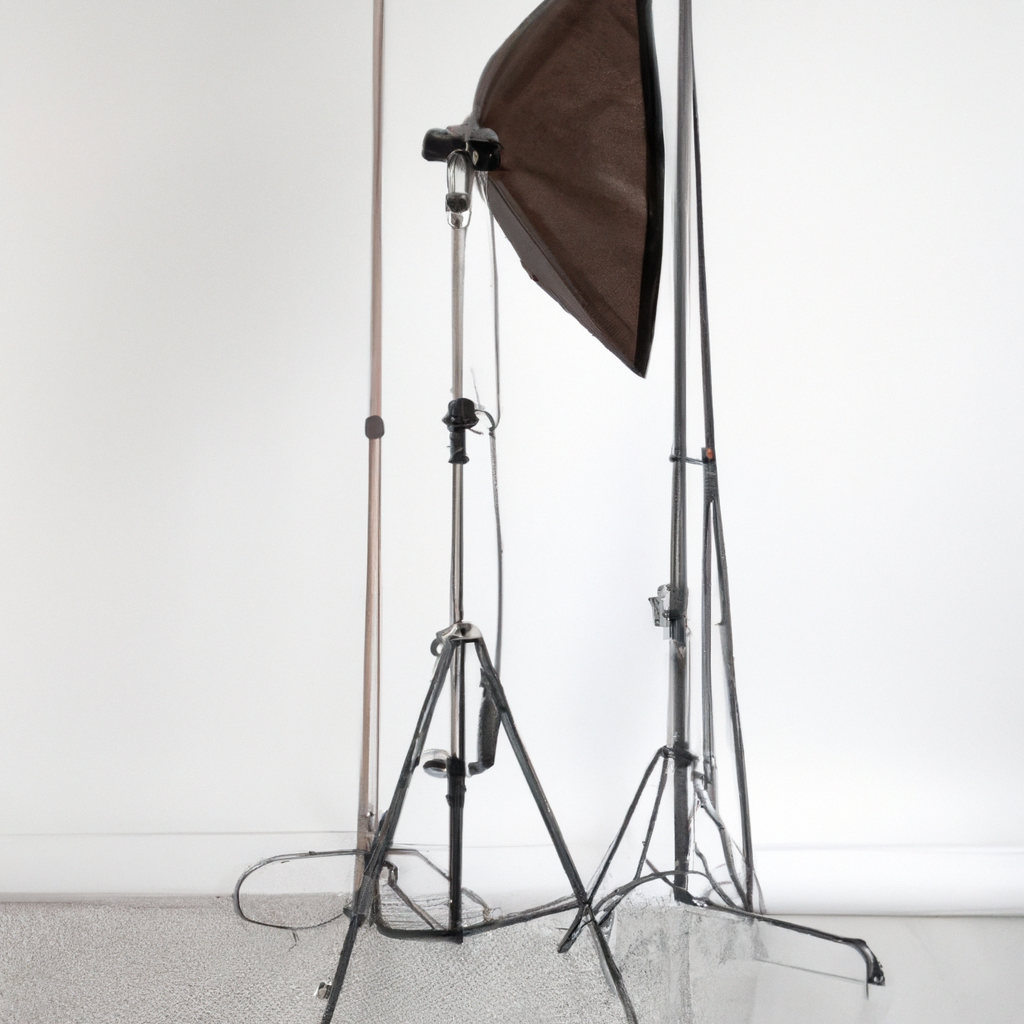 Estudio fotográfico minimalista en Bogotá con ciclorama blanco e iluminación suave de softbox, listo para sesiones editoriales