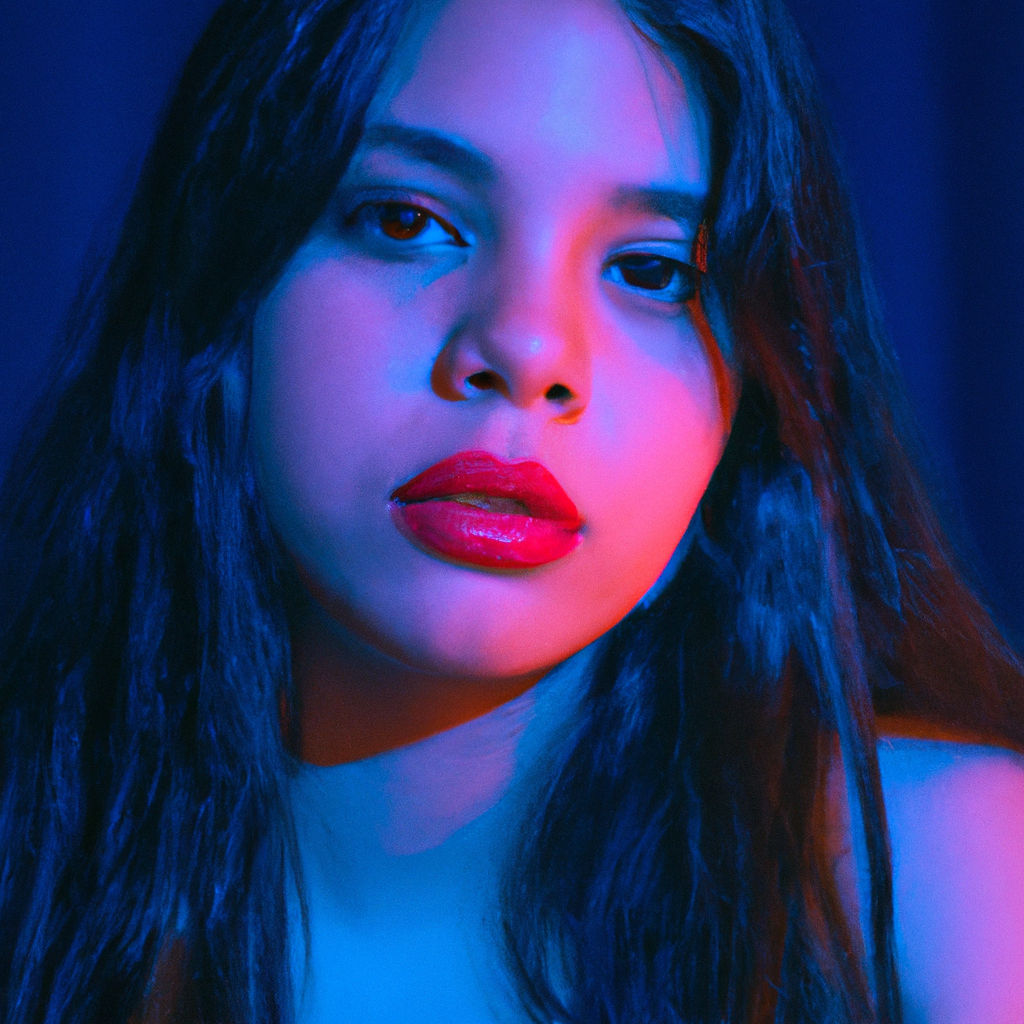 Retrato editorial en estudio con luz suave y tonos de piel naturales