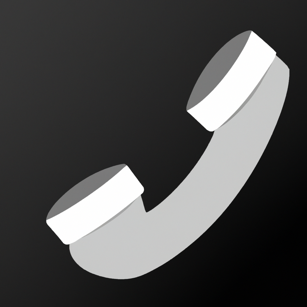 Ícono de teléfono para contacto